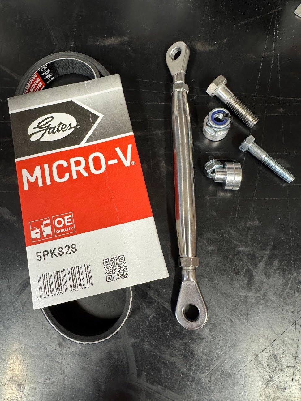 Alternator bracket tensioner kit - KAOS Motorsport