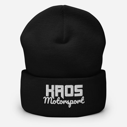 KAOS Motorsport Cuffed Beanie - KAOS Motorsport