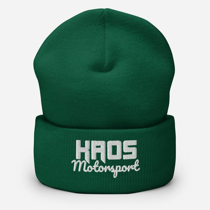 KAOS Motorsport Cuffed Beanie - KAOS Motorsport