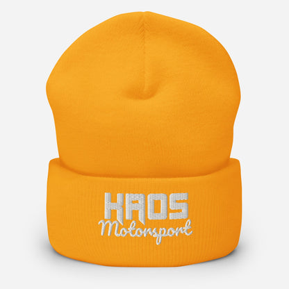 KAOS Motorsport Cuffed Beanie - KAOS Motorsport