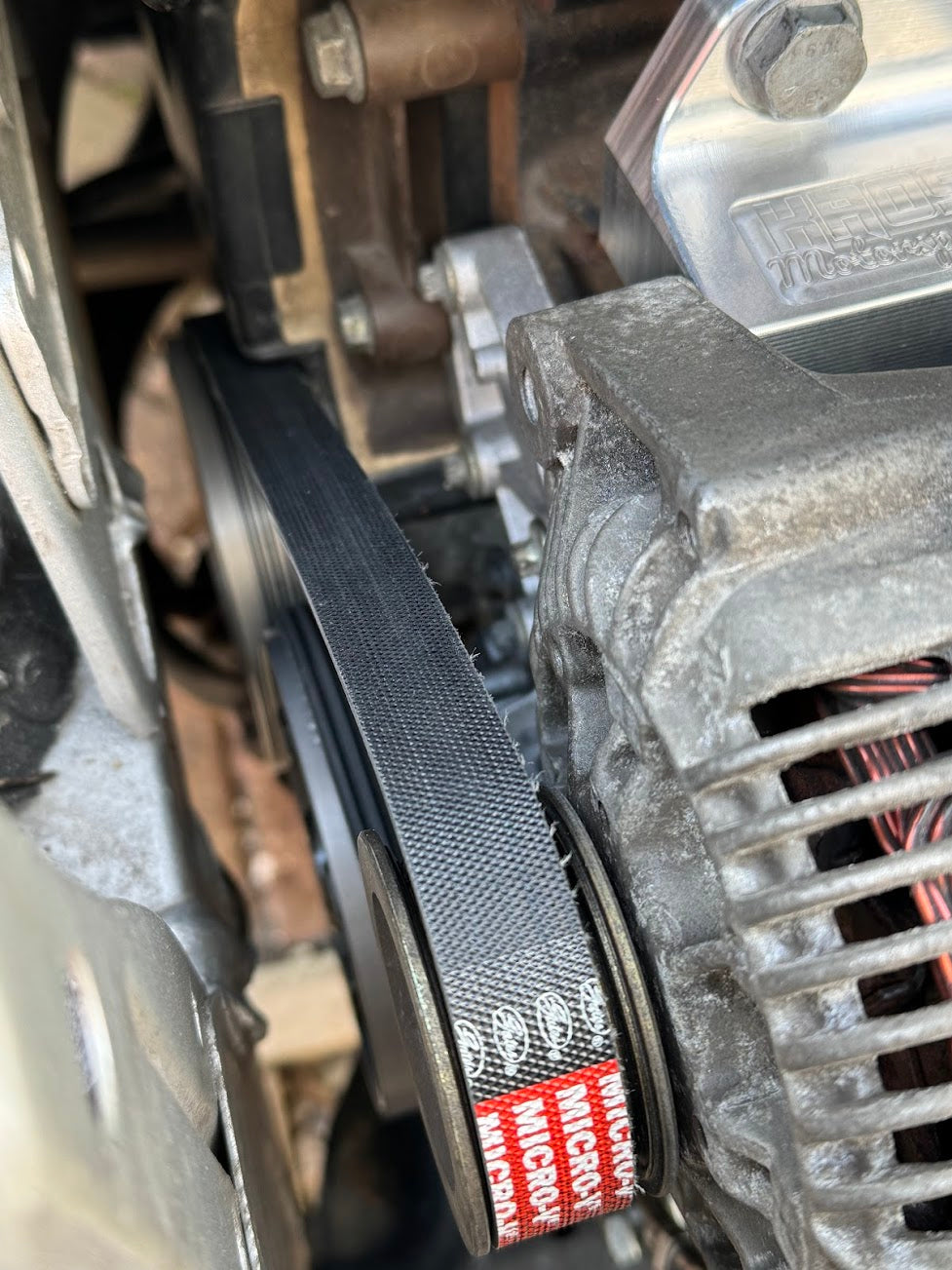 Alternator fitting instructions