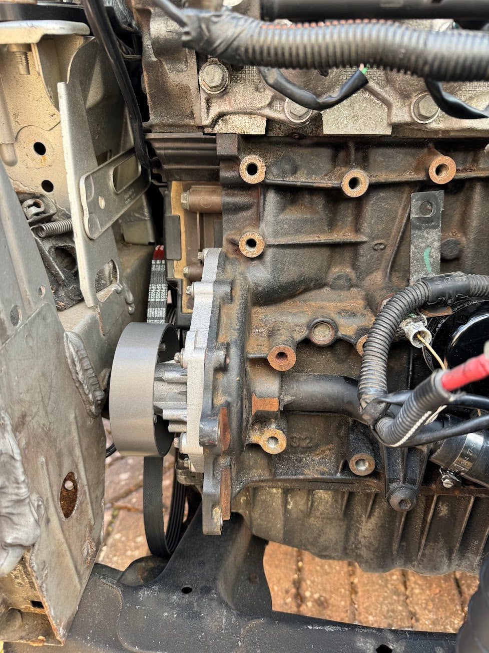 Alternator fitting instructions