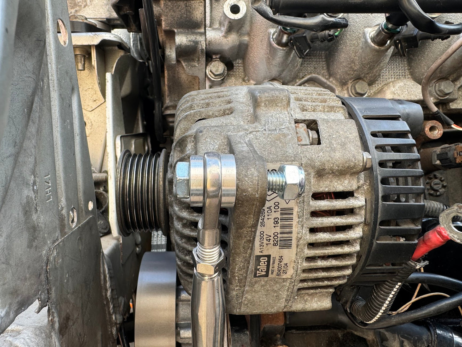 Alternator fitting instructions