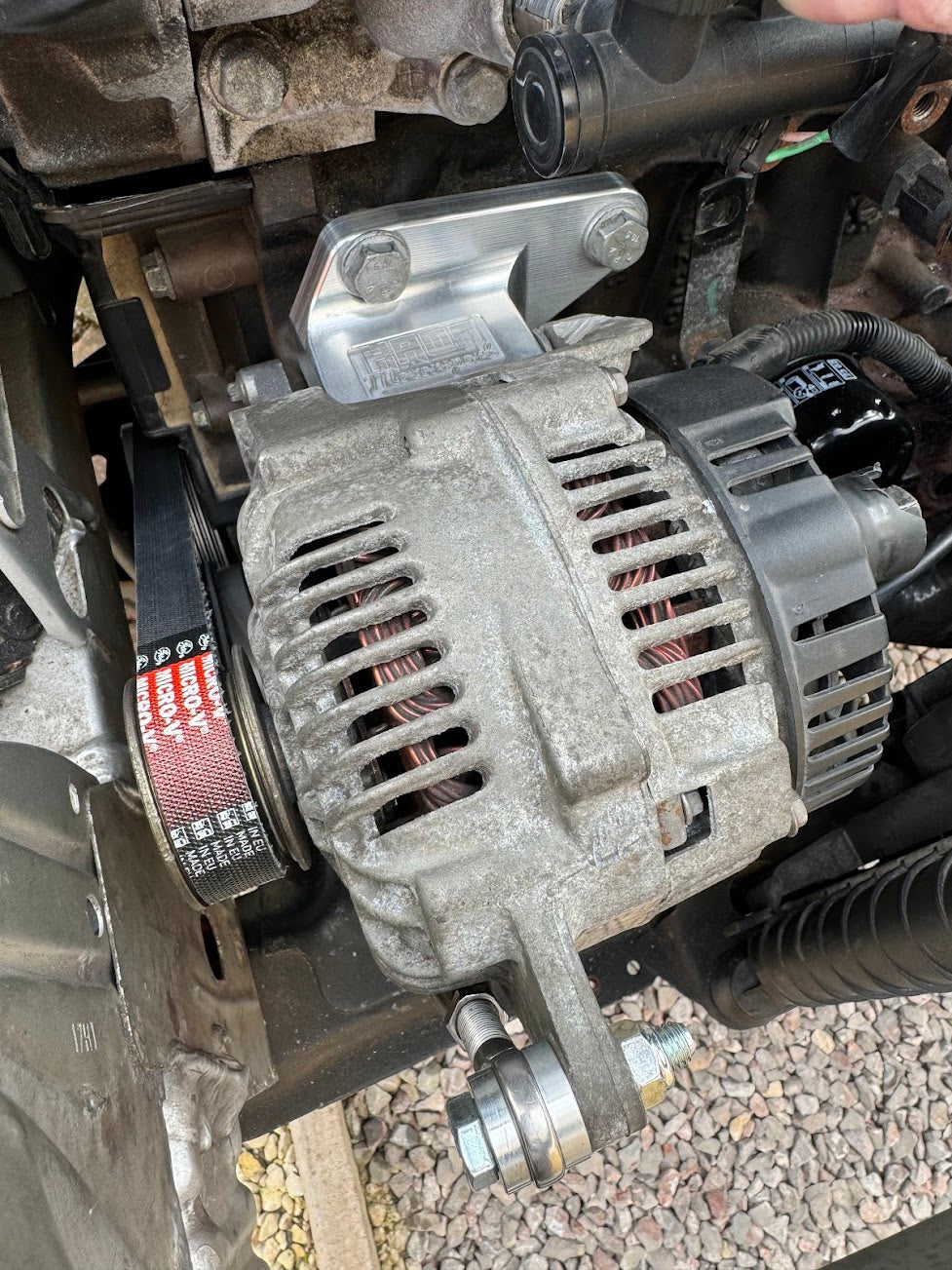 Alternator fitting instructions